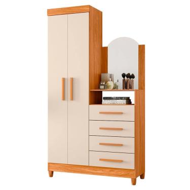 Imagem de Cômoda Capri com Cabideiro e Espelho Albatroz