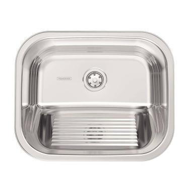 Imagem de Tanque De Encaixe Para Embutir Hera 34l Em Aço Inox Polido 50x40 - Tramontina 94400407