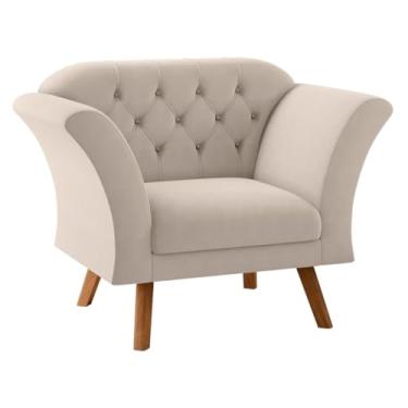 Imagem de Poltrona Decorativa Roseira Inca Areia