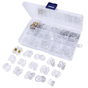 Imagem de Eyech 15 Estilo de Protetores de Nariz Conjunto de 150 Pares de Almofadas Ultramacias de PVC para Óculos de Sol com Estojo de Armazenamento