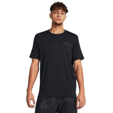 Imagem de Camiseta de Treino Masculina Under Armour Vanish Energy P Preto-Unissex