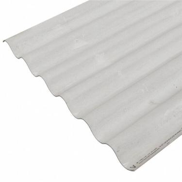 Imagem de Kit com 5 Telha de Fibrocimento 213x110x8mm Infibra Cinza