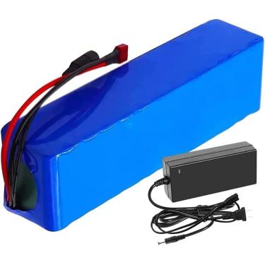 Imagem de Bateria de 36V 10AH 10S3P 18650 Bateria de íon de lítio 10000mAh recarregável à prova d'água com proteção BMS para motor de 200W 300W 400W 500W 800W, plugue XT60/T 36V10AH