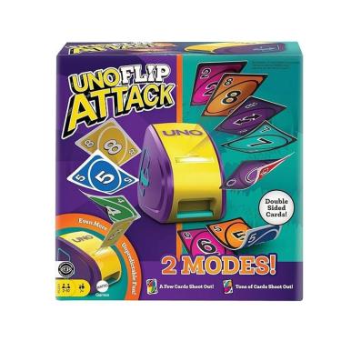 Imagem de Jogo Uno Flip Attack Com Lançador De Cartas - Mattel