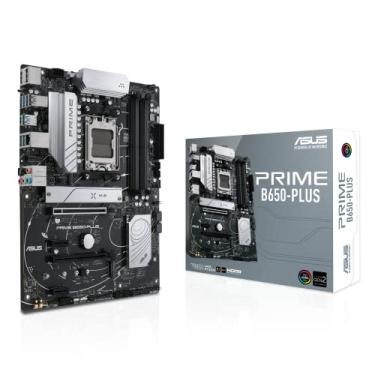 Imagem de ASUS Placa mãe Prime B650-PLUS AMD B650 AM5 Ryzen™ Desktop 9000 8000 e 7000 ATX, DDR5, PCIe 5.0 M.2, LAN de 2,5 GB, DP, HDMI®, SATA 6Gbps, USB 3.2 Gen 2 e 1 Type-C®, BIOS Flashback™, USB4®