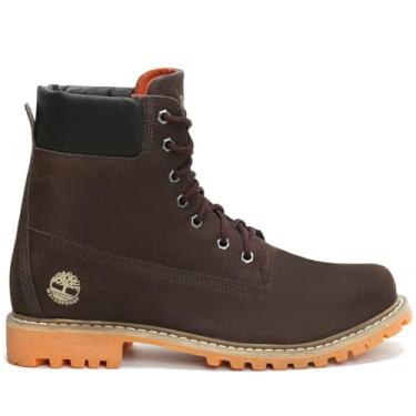 Imagem de Bota Timberland Inch 7 Feminina Impermeável, Couro Hidrofugado, Waterproof (Marrom, BR, Adulto, Numérico, 40)