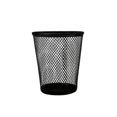 Imagem de Cesto de lixo aramado 12 Litros Preto Ei042 Multilaser