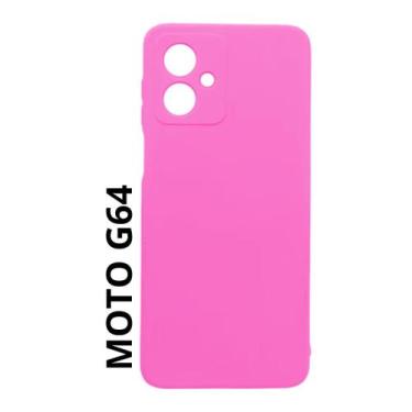 Imagem de Capa Capinha Aveludada Compatível Para Motorola Moto G64 - DB, Rosa