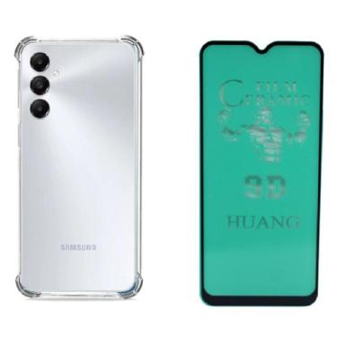 Imagem de Capa Capinha Anti Impacto Para Galaxy A05S + Pelicula Ceramica - Musta