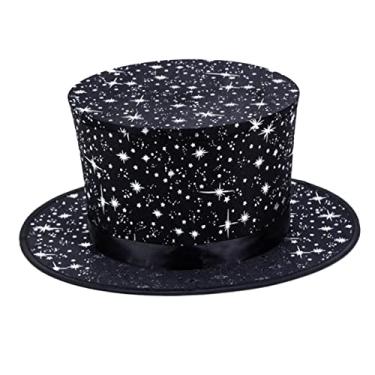 Imagem de Esquirla Adereços de Chapéu de Primavera Traje de Mágico Cartola Mágica Truques Mágicos para Crianças, Estrela