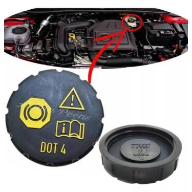 Imagem de Tampa Reservatório Óleo de Freio Volkswagen Tiguan 2018 2019 2020 2021