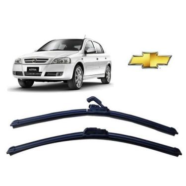 Imagem de Par De Palhetas para Limpador de Parabrisa Dianteiro Chevrolet Astra -