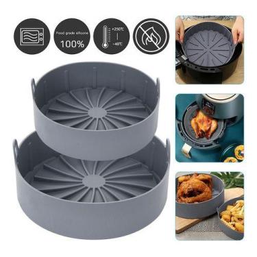 Imagem de Silicone Fritadeira De Ar De Substituição Da Cesta 22CM - Magalu A-7