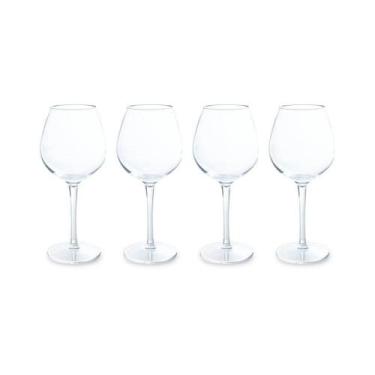 Imagem de Kit 4 Taças de Tritan Resistente 480ml Náutica Para Barcos - Abrolhos 