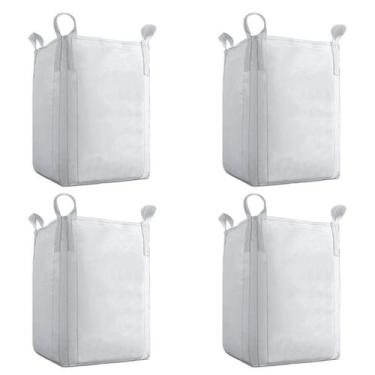 Imagem de 4 Saco Big Bag Excelente Durabilidade Boca Aberta 1000kg C1 - Shoplona