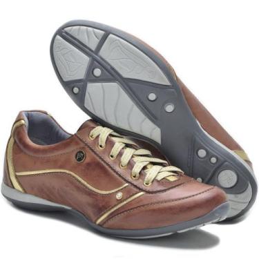 Imagem de Tenis Feminino Com Amortecedor  Bmbrasil 212/04 Castanho, 36