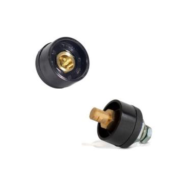 Imagem de Conector Engate Rápido Macho/Fêmea Painel 9MM Diâmetro 30MM - OMEGA