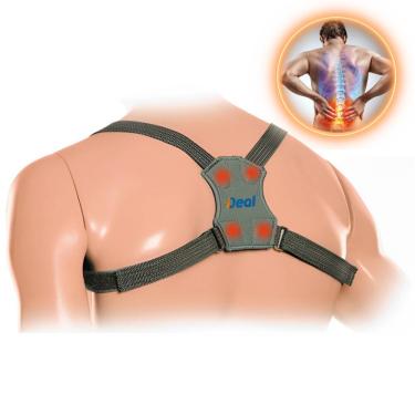 Imagem de Colete Corretor Postural Magnético Unissex Masculino Feminino