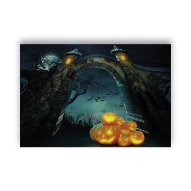 Imagem de Fundo Fotográfico 2,20 x 1,50 - Halloween Portal 009 - Via Cores