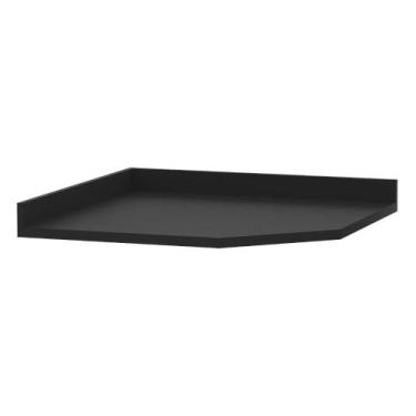 Imagem de Tampo canto diagonal Preto TXT BP Luciane Móveis
