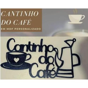 Imagem de Cantinho do café - Mdf 3mm - Leidi Ateliê