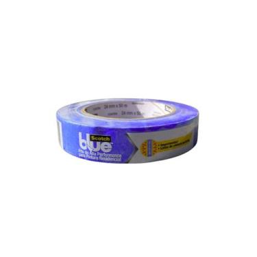 Imagem de Fita crepe profissional para pintura scotchblue azul 24mm 50m - 3m