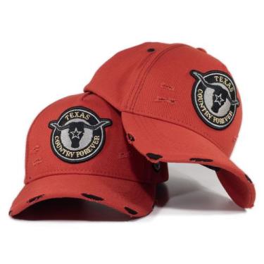 Imagem de Bone Country Masculino Sertanejo American Trucker Texas Glx - Pampas C