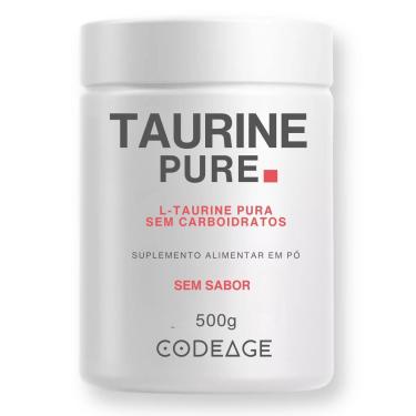 Imagem de Taurina Pura 500 G - Codeage-Unissex