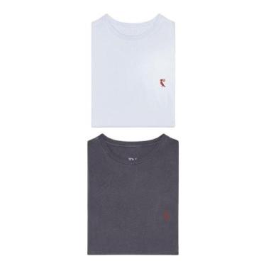 Imagem de Kit 2 Camisetas Notificação Reserva, M, Preto