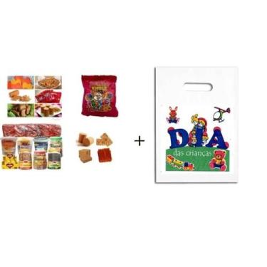 Imagem de Kit Docinhos Dia das Crianças 50 pessoas - 8 tipos de Doces - Lynx pro