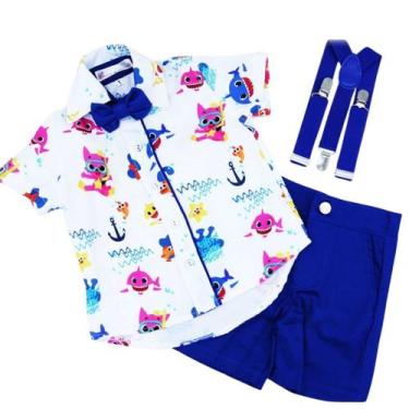 Imagem de Conjunto Infantil Masculino Baby Shark - Modelo 6 - Photok,  2