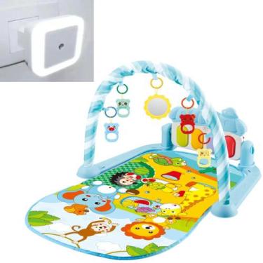 Imagem de Tapete Infantil Ginásio Interativo Musical Para Bebes e Luz - Color Ba