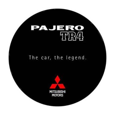 Imagem de Capa De Estepe Mitsubishi Pajero TR4 The Car Thre Legend - Grassi