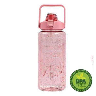 Imagem de Garrafa Squeeze Plástica Gold Sports Translucida Fitness II - BPA- FRE
