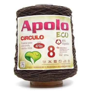 Imagem de Barbante Apolo Eco nº08 600g - CÍRCULO, 7311 TABACO