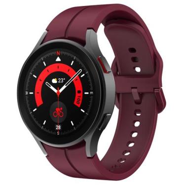 Imagem de Pulseira de Silicone Ridge Exclusiva para Galaxy Watch 4 Watch4 e Watc