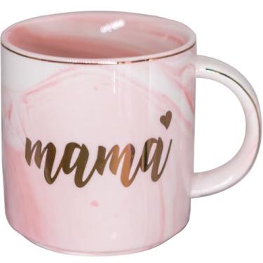 Imagem de Mugpie Caneca Mama Gifts - Mom To Be/First Time New Mom Gifts for Women - Aniversário Dia das Mães Chá de Bebê Presentes de Natal para Mãe Mãe de Filha Filho Irmã Amigas - Xícara de Café de Cerâmica