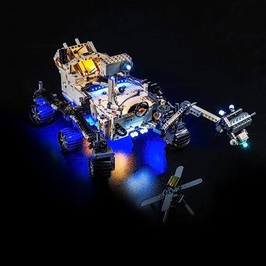 Imagem de Bourvill LED Lights Kit for Lego Technic NASA Mars Rover Perseverance 42158 - Lights Set Compatible with Lego 42158 Set -Classic Version (Lights Kit Without Model)