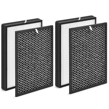 Imagem de Zouhwaso Conjunto de filtros de substituição FY1410 compatível com Philips Série 1000 1000i Air Pur-ifier modelo FY1410 FY1413 AC1215/1213/1212/1216, 2x FY1413/40 Acti-vated Car-bon e 2x FY1410/40