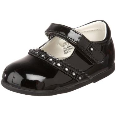 Imagem de JOSMO Tênis infantil First Walker 1066-03, Patente preta, 5 Toddler