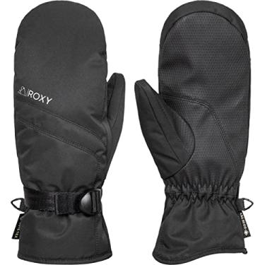 Imagem de Roxy Luvas femininas isoladas Gore Tex Fizz WarmFlight (preto verdadeiro (KVJ0), grande)