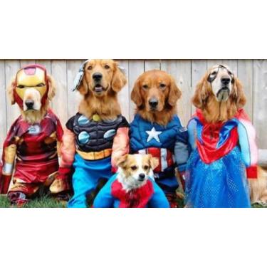 Imagem de Fantasia pet vingadores - Elu