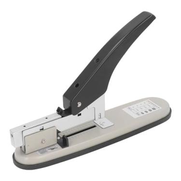 Imagem de Grampeador Grande, Economia de Esforço, Grampeador Ergonômico Com Estrutura Metálica, Grampeador de Mesa Com Capacidade para 100 Folhas, Ajustável para Escritório, Escola, Casa e