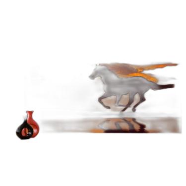 Imagem de Papel De Parede Animais Cavalo Correndo Campo 3,5M Anm352