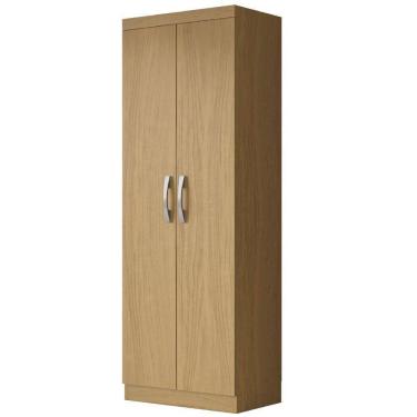 Imagem de Armário Multiuso Organizador Lavanderia 2 Portas 3 Prateleiras 1,70m New Aramóveis Atacama