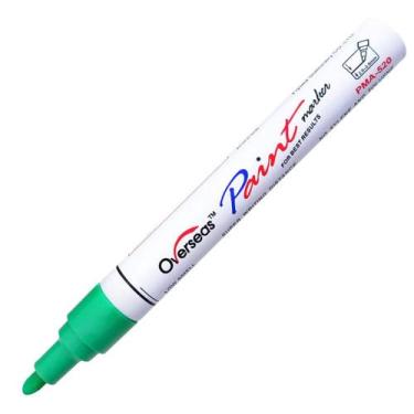 Imagem de Caneta Marcador Pele - Alto Rendimento - Overseas, VERDE