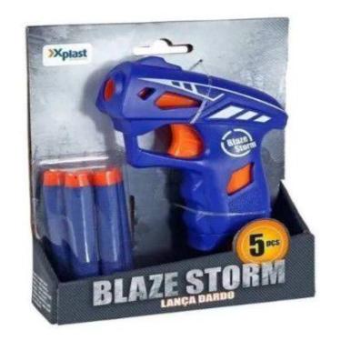 Imagem de Lança Dardo Blaze Storm c 05 dardos - 6600 - PLAYDUO