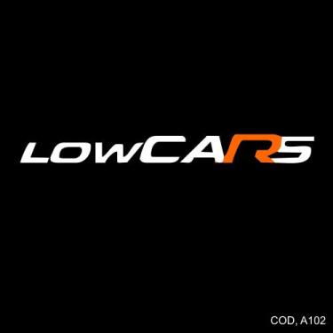 Imagem de Adesivo lowcars 02 unidades - - adesivos para carros rebaixados suspen