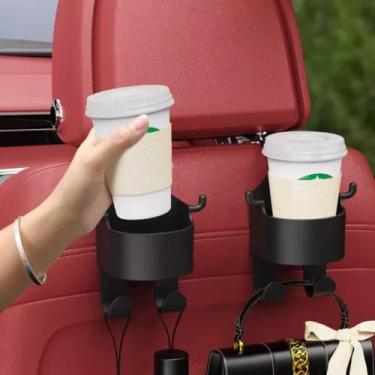 Imagem de Porta copo para carro com gancho - bazar do saara