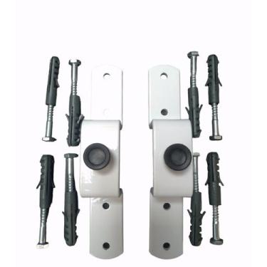 Imagem de Suporte  Fechado Para Tranca De Porta Branco - Uno Metal